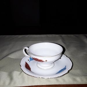 Teacup and plate